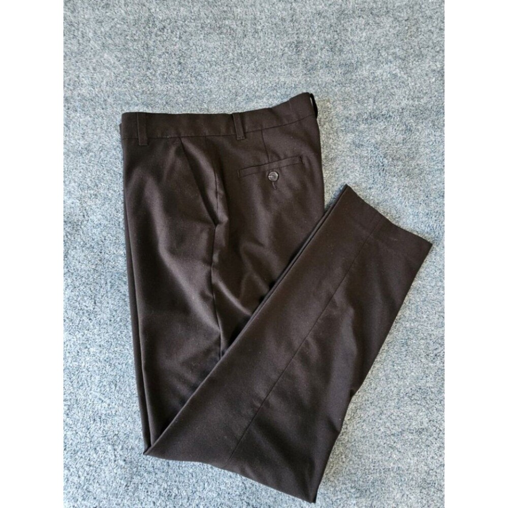Calvin Klein Dress Pants Big Boy Black Straight Leg Size 20